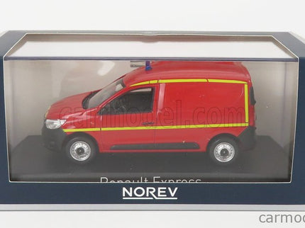 Renault Express Van Sapeurs Pompiers 2021 1:43 Norev červená žltá