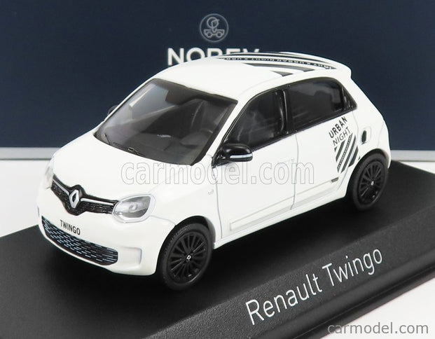 Renault Twingo Urban Night 2021 1:43 Norev biela