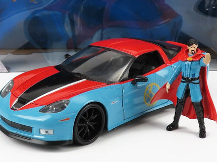 CHEVROLET | CORVETTE Z06 2015 WITH DOCTOR STRANGE FIGURE | BLUE RED