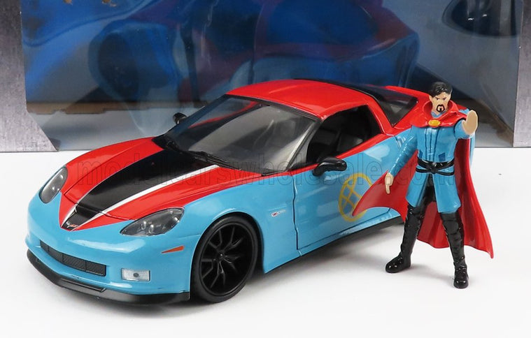 CHEVROLET | CORVETTE Z06 2015 WITH DOCTOR STRANGE FIGURE | BLUE RED