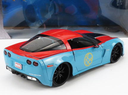 CHEVROLET | CORVETTE Z06 2015 WITH DOCTOR STRANGE FIGURE | BLUE RED