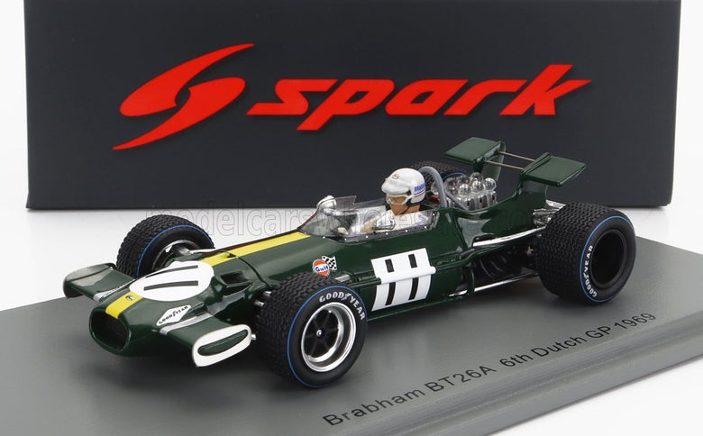 BRABHAM | F1  BT26A N 11 DUTCH GP 1969 J.BRABHAM | GREEN YELLOW