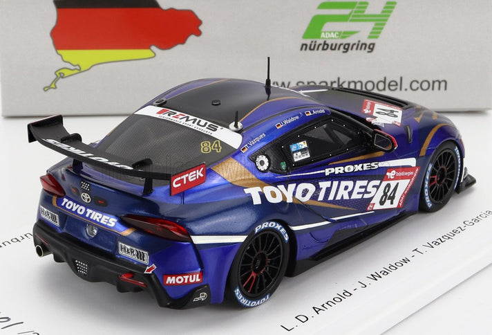 TOYOTA | SUPRA GR TEAM TOYO TIRES N 84 24h NURBURGRING 2022 L.D.ARNOLD - J.WALDOW - T.VAZQUES GARCIA | BLUE MET BLACK