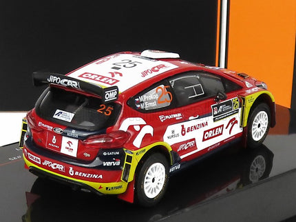 FORD ENGLAND | FIESTA R5 MKII N 25 RALLY ACROPOLIS 2021 M.PROKOP - M.ERNST | RED WHITE BLUE