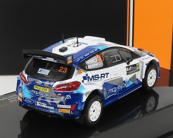 FORD ENGLAND | FIESTA R5 MKII N 23 WINNER WRC2 RALLY ACROPOLIS 2021 N.GRYAZIN - K.ALEKSANDROV | WHITE BLUE