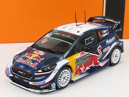 FORD ENGLAND | FIESTA WRC RED BULL N 1 WINNER RALLY MONTECARLO 2018 S.OGIER - J.INGRASSIA | BLUE YELLOW RED