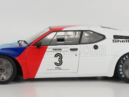 BMW M1 Procar Team Bmw Motorsport N°3 Procar Series Hockenheim 1979 D.Pironi 1:18 Werk83 biela červená modrá