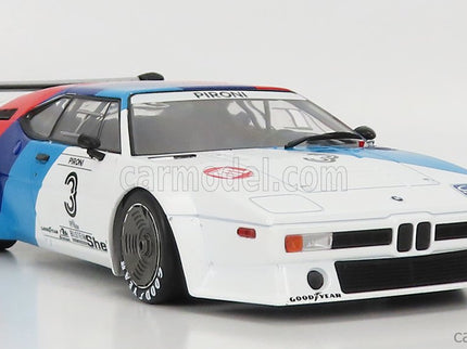 BMW M1 Procar Team Bmw Motorsport N°3 Procar Series Hockenheim 1979 D.Pironi 1:18 Werk83 biela červená modrá