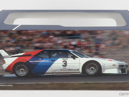 BMW M1 Procar Team Bmw Motorsport N°3 Procar Series Hockenheim 1979 D.Pironi 1:18 Werk83 biela červená modrá