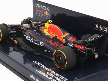 RED BULL | F1  RB18 TEAM ORACLE RED BULL RACING N 11 CANADIAN GP 2022 SERGIO PEREZ | MATT BLUE YELLOW RED
