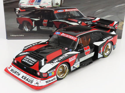 Ford Capri Turbo Gr.5 Zakspeed N°1 DRM 1980 Klaus Ludwig 1:18 Werk83 čierna