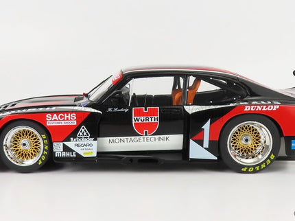 Ford Capri Turbo Gr.5 Zakspeed N°1 DRM 1980 Klaus Ludwig 1:18 Werk83 čierna