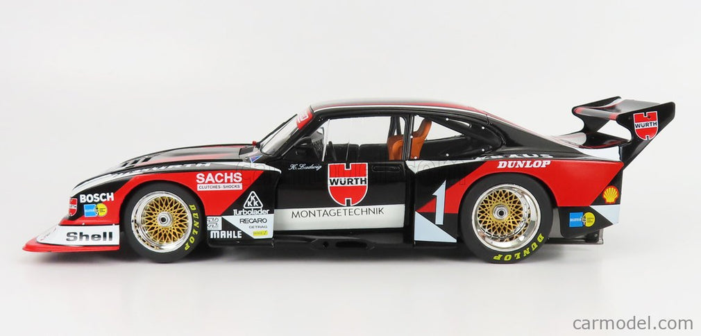 Ford Capri Turbo Gr.5 Zakspeed N°1 DRM 1980 Klaus Ludwig 1:18 Werk83 čierna
