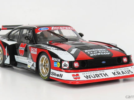 Ford Capri Turbo Gr.5 Zakspeed N°1 DRM 1980 Klaus Ludwig 1:18 Werk83 čierna
