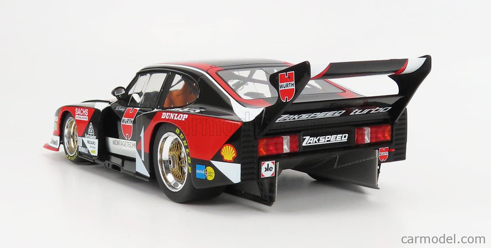 Ford Capri Turbo Gr.5 Zakspeed N°1 DRM 1980 Klaus Ludwig 1:18 Werk83 čierna