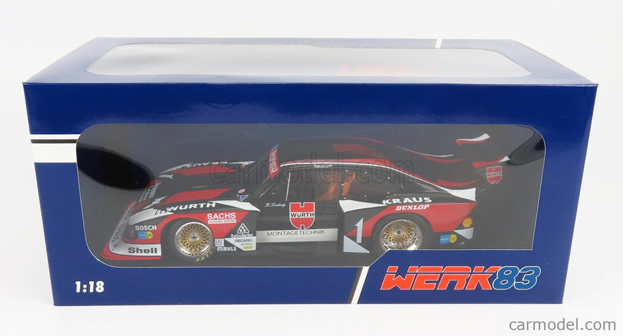 Ford Capri Turbo Gr.5 Zakspeed N°1 DRM 1980 Klaus Ludwig 1:18 Werk83 čierna