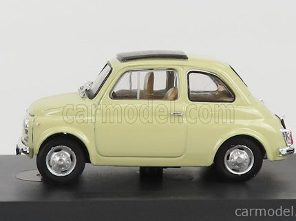 Fiat 500R Tetto Chiuso - Closed 1972 1:43 Brumm Avorio Antico