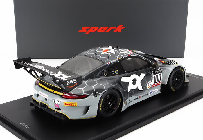 PORSCHE | 911 991-2 GT3 R TEAM TOKSPORT WRT N 100 24h SPA 2022 J.ANDLAUER - M.DIENST - S.MULLER | WHITE BLACK