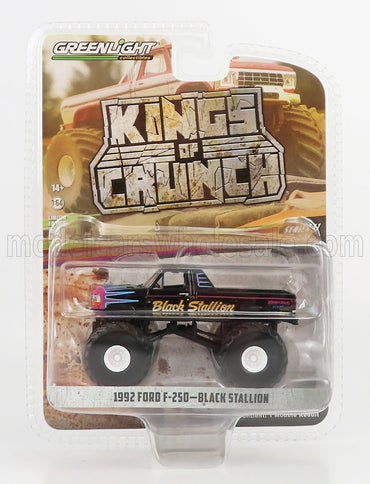 FORD USA | F-250 PICK-UP BIGFOOT MONSTER TRUCK BLACK STALLION 1992 | BLACK