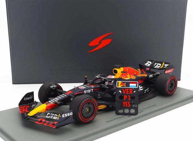 RED BULL | F1  RB18 TEAM ORACLE RED BULL RACING N 1 WINNER DUTCH GP WORLD CHAMPION 2022 - 30th VICTORY MAX VERSTAPPEN | MATT BLUE YELLOW RED