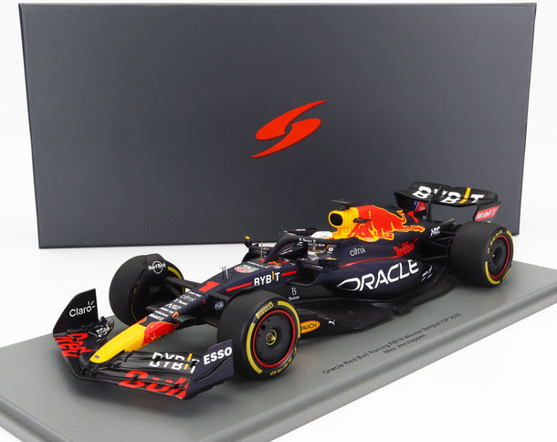 RED BULL | F1  RB18 TEAM ORACLE RED BULL RACING N 1 WINNER BELGIUM GP WORLD CHAMPION 2022 MAX VERSTAPPEN | MATT BLUE YELLOW RED