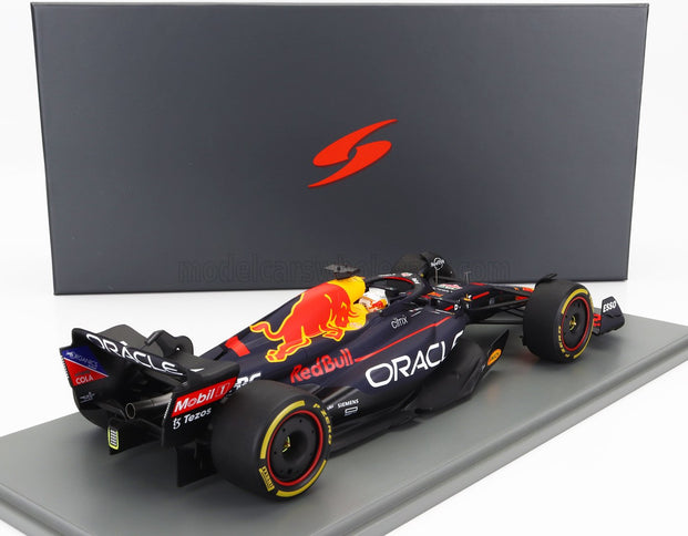 RED BULL | F1  RB18 TEAM ORACLE RED BULL RACING N 1 WINNER BELGIUM GP WORLD CHAMPION 2022 MAX VERSTAPPEN | MATT BLUE YELLOW RED