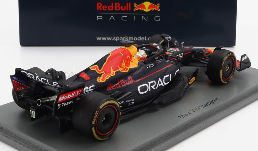 RED BULL | F1  RB18 TEAM ORACLE RED BULL RACING N 1 WINNER BELGIUM GP WORLD CHAMPION 2022 MAX VERSTAPPEN | MATT BLUE YELLOW RED