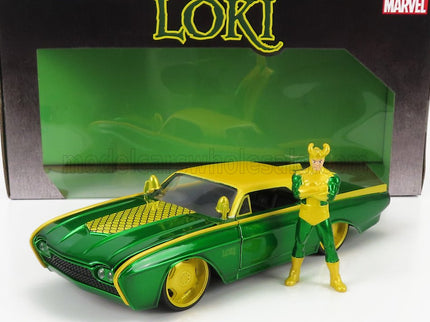 FORD USA | THUNDERBIRD WITH MARVEL LOKI 1963 | GREEN YELLOW