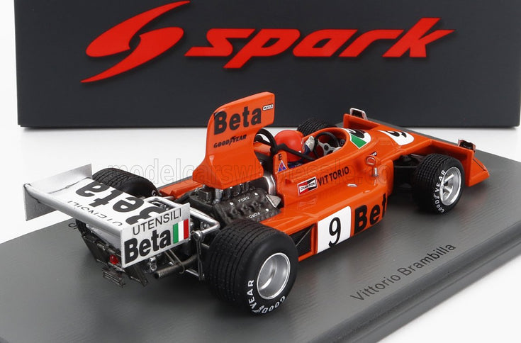 MARCH | F1  751 BETA N 9 WINNER AUSTRIAN GP 1975 VITTORIO BRAMBILLA | RED