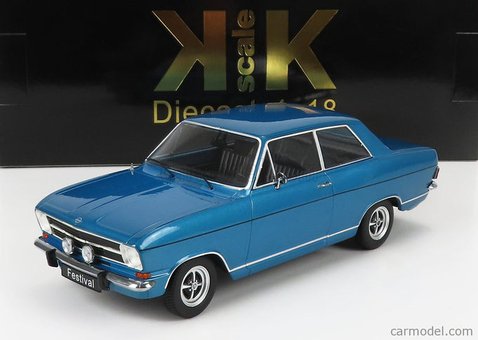 Opel Kadett B Festival 1973 1:18 KK Scale modrá metalická