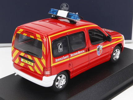 CITROEN | BERLINGO POMPIERS SECOURS MEDICAL 2004 | RED WHITE