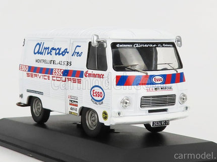 Peugeot J7 Van Esso Almeras Fres Service Rally Course 1969 1:43 IXO Models biela