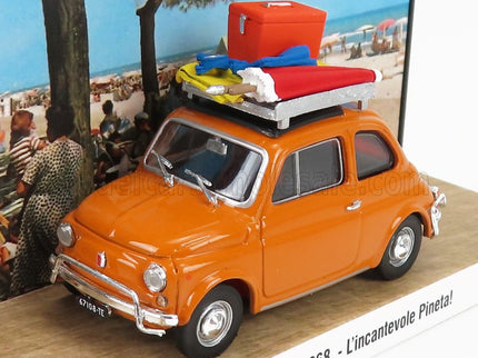 FIAT | 500L 1968 - TUTTI AL MARE - L'INCANTEVOLE PINETA - ANDIAMO A PINETO - EXCLUSIVE CARMODEL | GIALLO POSITANO - YELLOW
