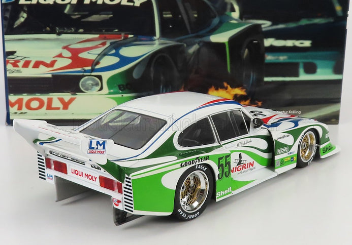 FORD ENGLAND | CAPRI TURBO Gr.5 TEAM LIQUI MOLY N 55 DRM 1981 MANFRED WINKELHOCK | WHITE GREEN
