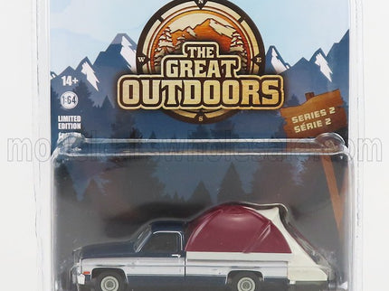 CHEVROLET | C-10 SILVERADO PICK-UP 1982 - THE GREAT OUTDOORS | SILVER BLUE