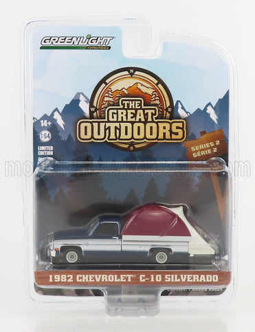 CHEVROLET | C-10 SILVERADO PICK-UP 1982 - THE GREAT OUTDOORS | SILVER BLUE