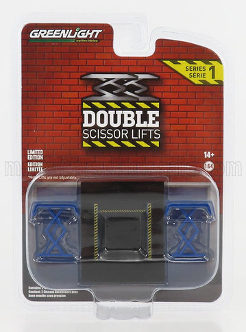 ACCESSORIES | GARAGE SET OFFICINA - PONTE SOLLEVATORE AUTO - TWO POST LIFT | BLUE