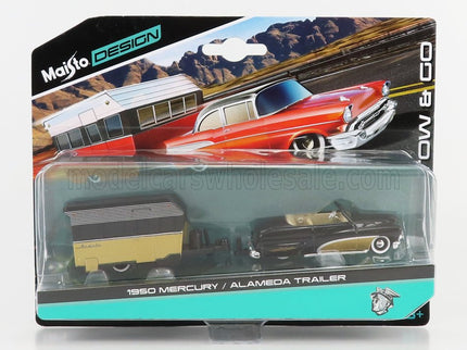 MERCURY | CABRIOLET WITH ROULOTTE 1950 | GOLD BLACK