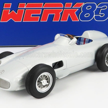 MERCEDES BENZ | F1  W196 N 0 PLAIN BODY 1954 | SILVER