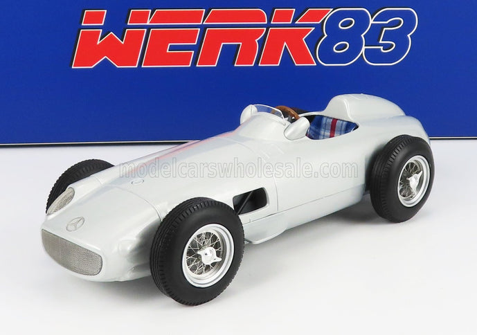 MERCEDES BENZ | F1  W196 N 0 PLAIN BODY 1954 | SILVER