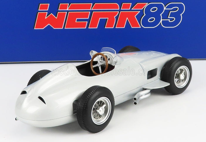 MERCEDES BENZ | F1  W196 N 0 PLAIN BODY 1954 | SILVER