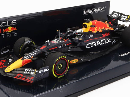 RED BULL | F1  RB18 TEAM ORACLE RED BULL RACING N 1 WINNER ITALY GP WORLD CHAMPION 2022 MAX VERSTAPPEN | MATT BLUE YELLOW RED