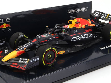 RED BULL | F1  RB18 TEAM ORACLE RED BULL RACING N 1 WORLD CHAMPION WINNER DUTCH GP 2022 MAX VERSTAPPEN | MATT BLUE YELLOW RED