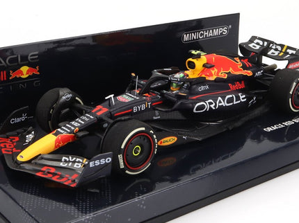 RED BULL | F1  RB18 TEAM ORACLE RED BULL RACING N 11 2nd BELGIUM GP 2022 SERGIO PEREZ | MATT BLUE YELLOW RED