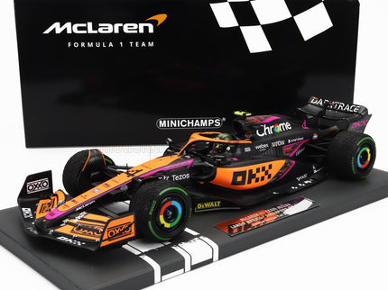 McLAREN | F1  MCL36 TEAM MCLAREN N 4 SINGAPORE GP 2022 LANDO NORRIS | ORANGE LIGHT BLUE