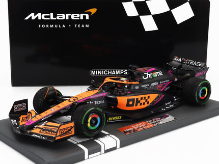 McLAREN | F1  MCL36 TEAM MCLAREN N 3 5th SINGAPORE GP 2022 DANIEL RICCIARDO | ORANGE LIGHT BLUE