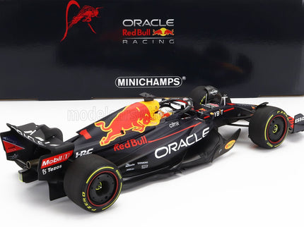 RED BULL | F1  RB18 TEAM ORACLE RED BULL RACING N 1 WINNER ITALY GP WORLD CHAMPION 2022 MAX VERSTAPPEN | MATT BLUE YELLOW RED