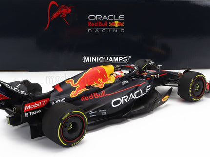 RED BULL | F1  RB18 TEAM ORACLE RED BULL RACING N 1 WORLD CHAMPION WINNER DUTCH GP 2022 MAX VERSTAPPEN | MATT BLUE YELLOW RED