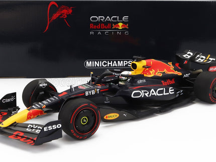 RED BULL | F1  RB18 TEAM ORACLE RED BULL RACING N 1 WORLD CHAMPION WINNER BELGIUM GP 2022 MAX VERSTAPPEN | MATT BLUE YELLOW RED