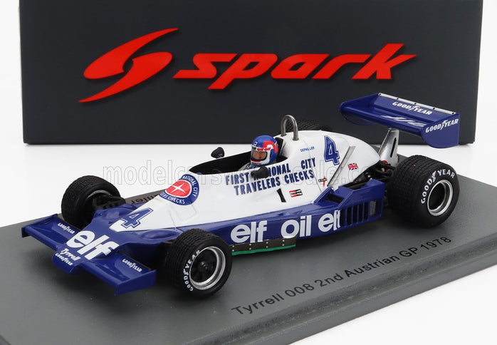 TYRRELL | F1  008 N 4 2nd AUSTRIAN GP 1978 P.DEPAILLER | BLUE WHITE